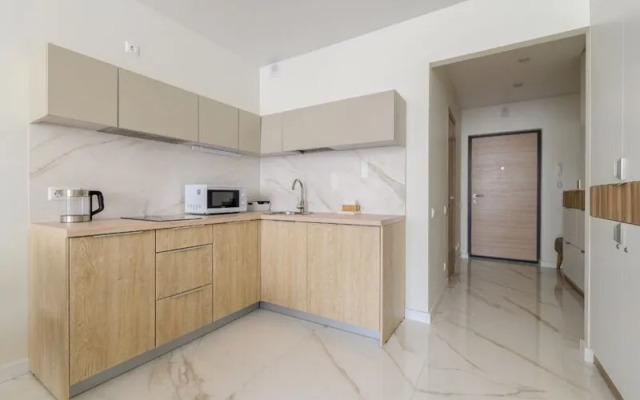 Апартаменты НайсПлэйсСПБ на Большеохтинском проспекте, д.15 к.2