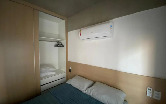 75 New studio w fast wifi, balcony, gym and movie screen - Hotel in Sao Paulo - Photo 3