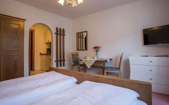 Pleasant Apartment With Ski Storage,balcony, Garden, Parking