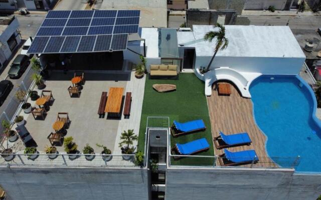 Ocean and city view rooftop, apartment 2BR 303