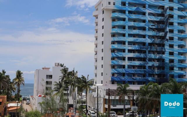 Torre con alberca a 1 cuadra de la playa