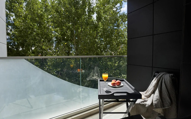 Apartments in the Rossiyanka apart-hotel on Pionersky Avenue 20
