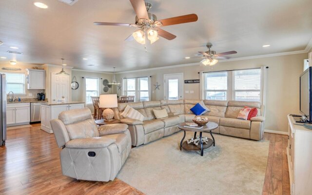 Stilted Galveston Vacation Home w/ Canal Views!