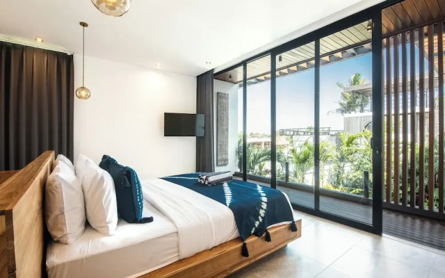 Stylish 5BR Beach Villa, 200m in Boho Canggu