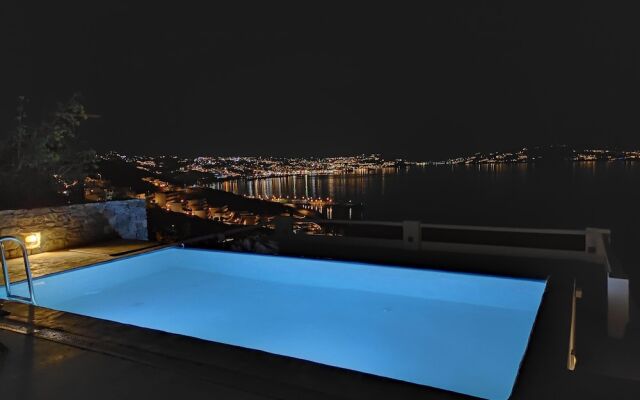 Mykonian Luxury Villa Azure w View Pool