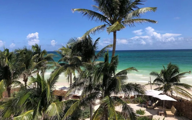 Stylish Tulum Studio Terrace Pool Relax