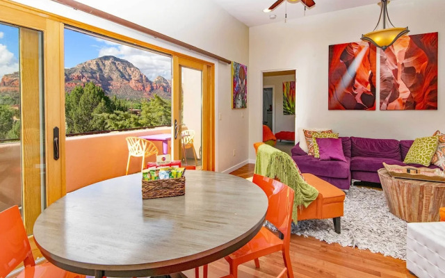 Furnished Patio & Views: West Sedona House!