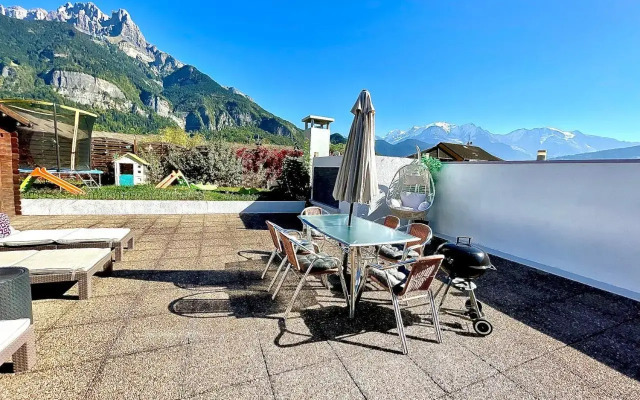 Rooftop 1 - Jacuzzi privé au pied du Monte-blanco