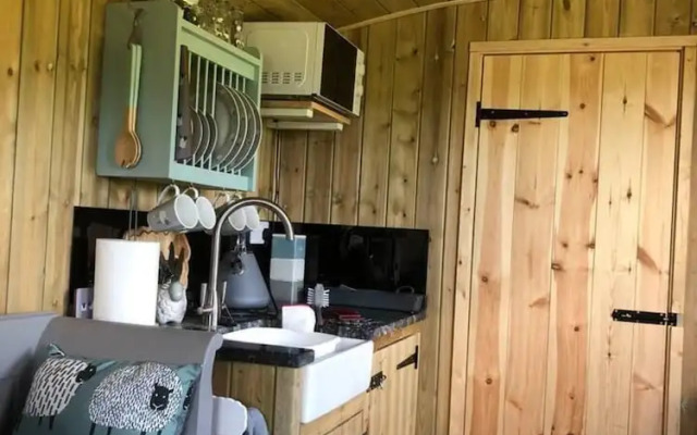 The Shepherds Hut at Hafoty Boeth