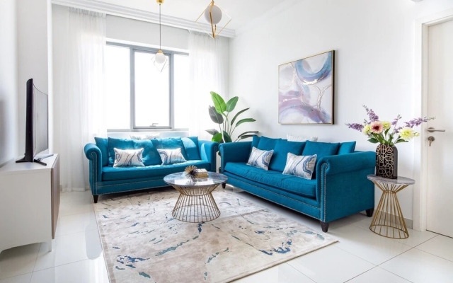 Stylish & Space-savvy 1BR Apt in Business Bay