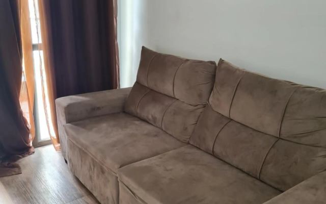 Apartamento na Praia Martim de Sá com linda vista