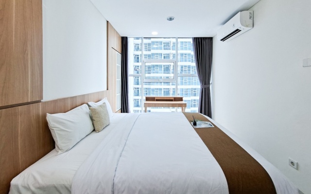 Wooden Touch 1Br At Brooklyn Alam Sutera Apartment – Guest Rooms – South Tangerang
