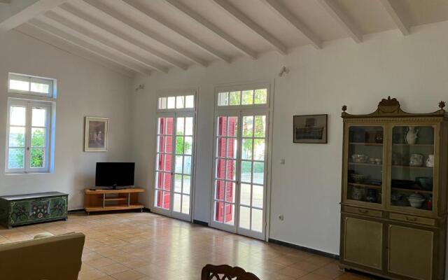Mediterenian house with beautiful garden