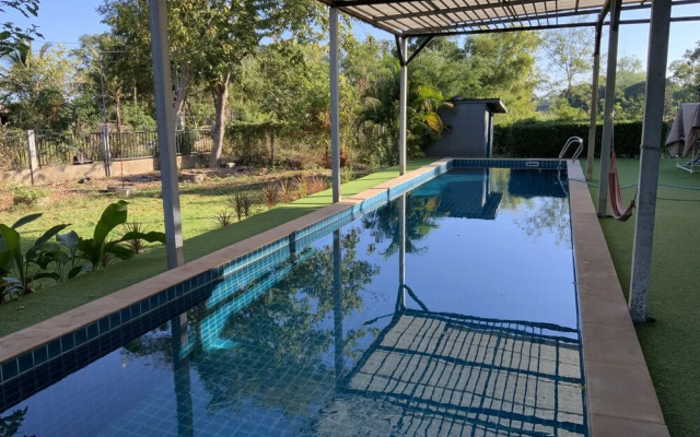 Morocco blue cafe by chilong river farm