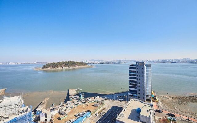 Ocean View Rooftop Barbecue Incheon Yeongjongdo Inter Hotel