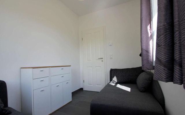 Ferienhaus Rohrweihe Haus Terrasse, Gartennutzung, Meerblick