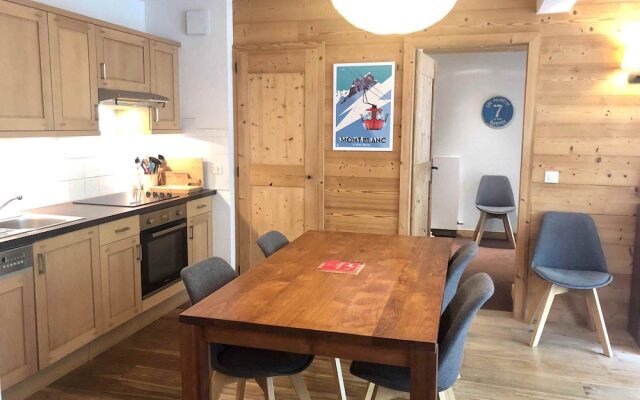 Calme nature ski à Vallorcine Mont Blanc