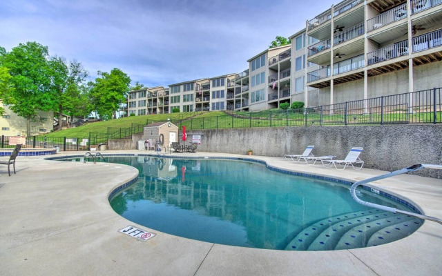 Fireplace & Water Views: Lake Ozark Condo!