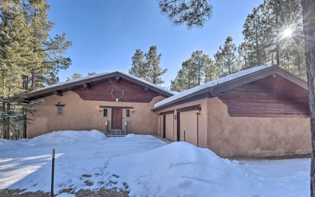 'altitude Adjustment' Angel Fire Cabin w/ Deck