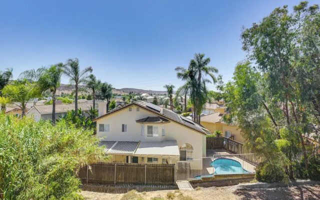 Poway Retreat w/ Stunning Sunset & Mountain Views!