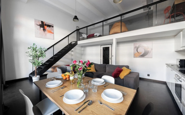Duplex loft-apart with balcony