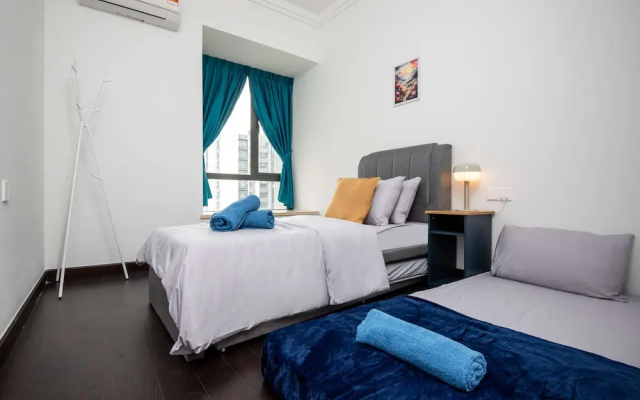 2BR R&F Phase2, CIQ R&F Mall, Free Parking – Guest Rooms – Johor Bahru