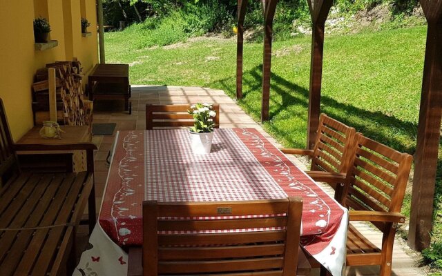 Cozy Holiday Home in Sachspfeife with Sun Terrace