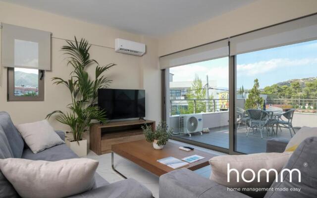 Spacious & Minimal Paiania homm 10min to Airport