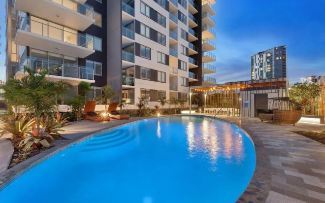 South Brisbane Kozy 1bed APT + Free Parking Qsb016