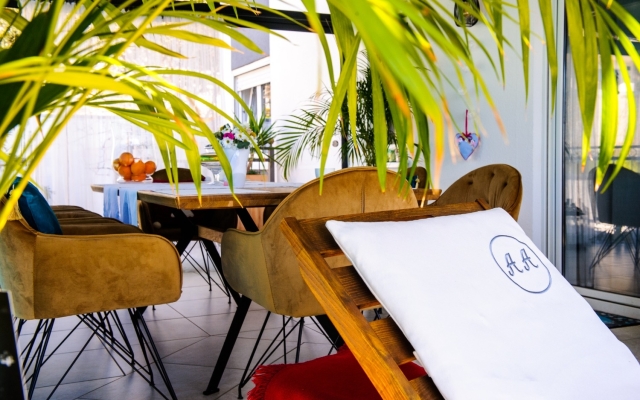 Studio apartment Anka - with open jacuzzi: SA4 Podstrana, Riviera Split