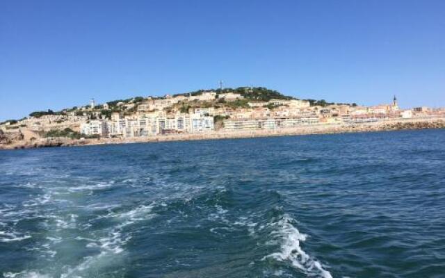 Sète - Fewo mit Meerblick, Schwimmbad