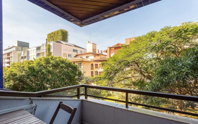 Apt w/BBQ 2BR 350m from beach Jurerê ADJ205