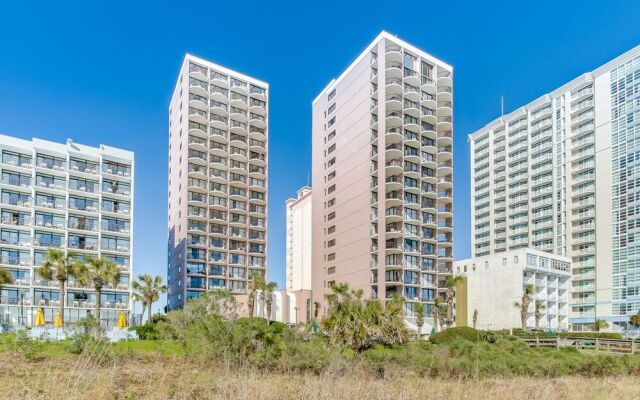Beach-front Condo with Private Balcony