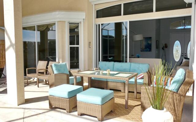 Stylish Waterfront Home With Pool and Private Dock