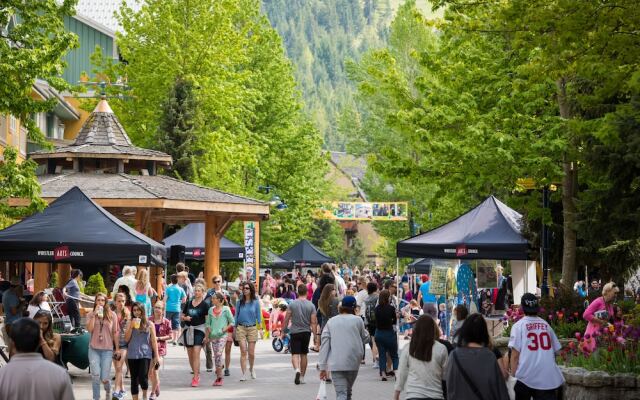 Whistler Town Plaza by Whiski Jack