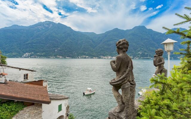 Terrace on Orrido di Nesso Waterfall