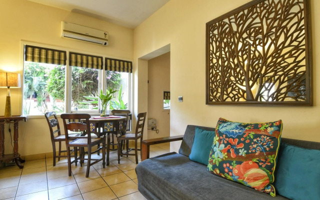 Villa Samaara1 on Candolim Main Road pool facing