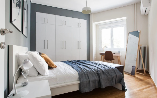 UPSTREET Charming & Comfy 2BD Apt-Acropolis