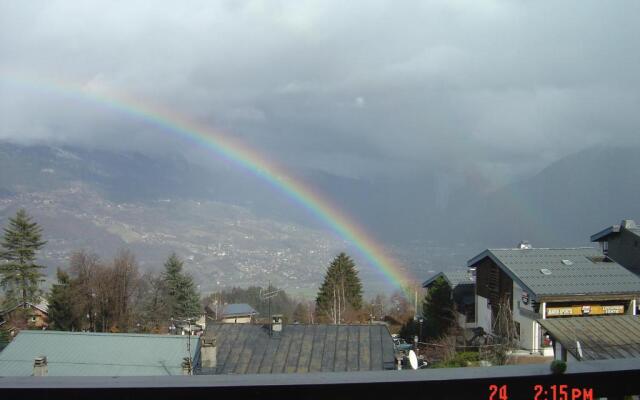Vue Mont Blanc et toute la chaîne