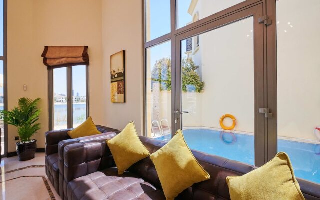 Rose Dream - 5 Bedrooms Palm Villa on the beach with private pool