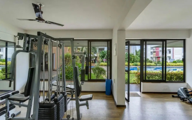2BR w Pool Sauna 2km to Baga Calangute Beach