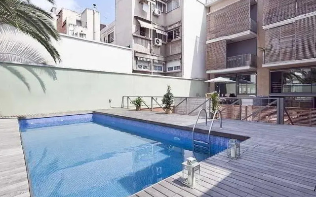 Apartment Barcelona Rentals - Gracia Pool Apartments Center