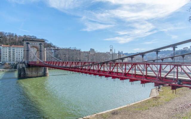 Charming 1br on the Saône riverbank Lyon