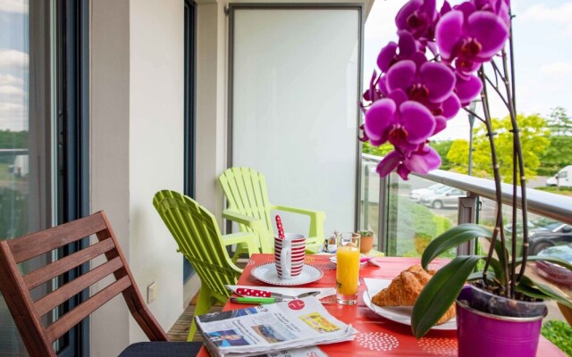 Appartement cessonnais avec terrasse et parking