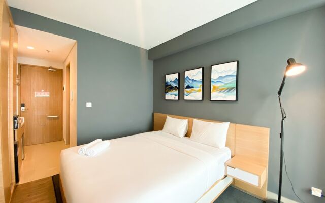 Simply Look And Warm Studio Room Tamansari Iswara Apartment