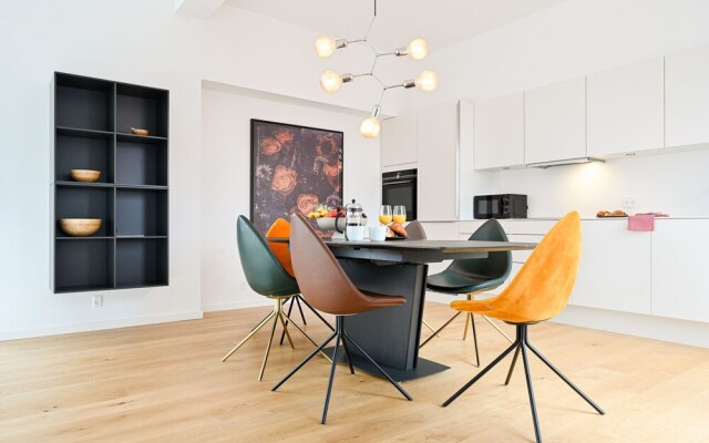 An Amazing 3-Bedroom Apartment with Authentic Danish Designers Furniture