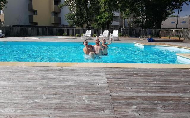 Duplex cosy 4 personnes piscine et plage à pied