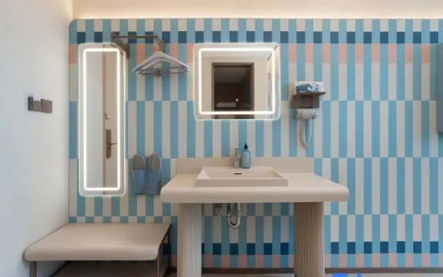 Hanting Hotel (Suichuan Binjiang North Road Branch) – Bathroom – Jian