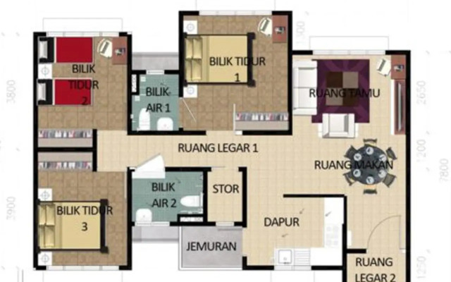 Melinjau Homestay Putrajaya for Islamic Friendly