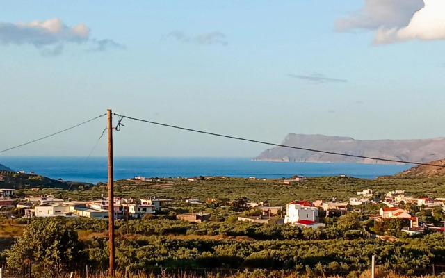 The high level Villa with amazing views 5'from falassarna!